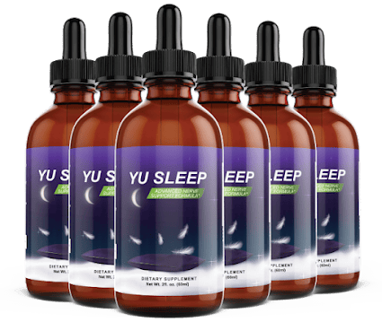 Yu Sleep natural sleep formula bottles